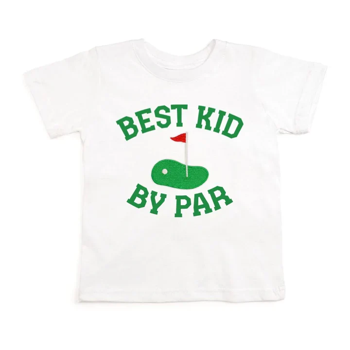 Best Kid By Par Patch Short Sleeve T-Shirt
