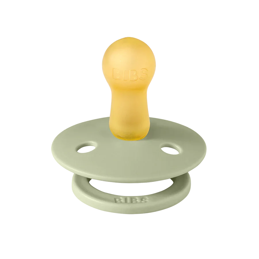 BIBS Pacifier Latex - 2 pack - Ivory/Sage - Image 2