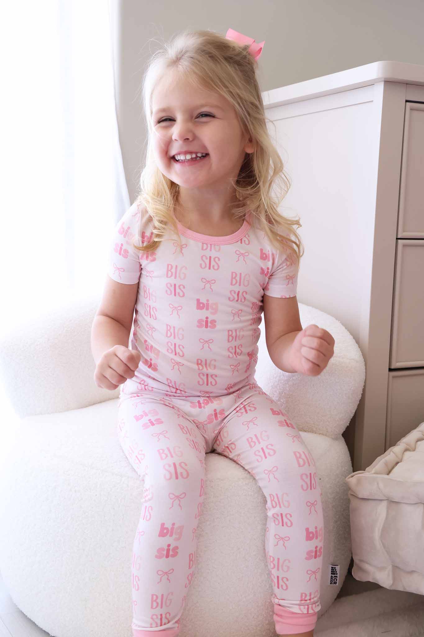Big Sis Two Piece Pajama Set - Image 2