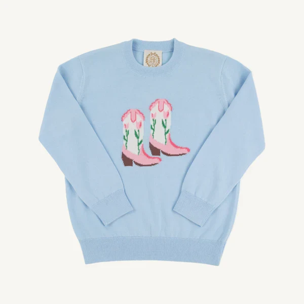 Buckhead Blue Boot Isabelle's Intarsia Sweater
