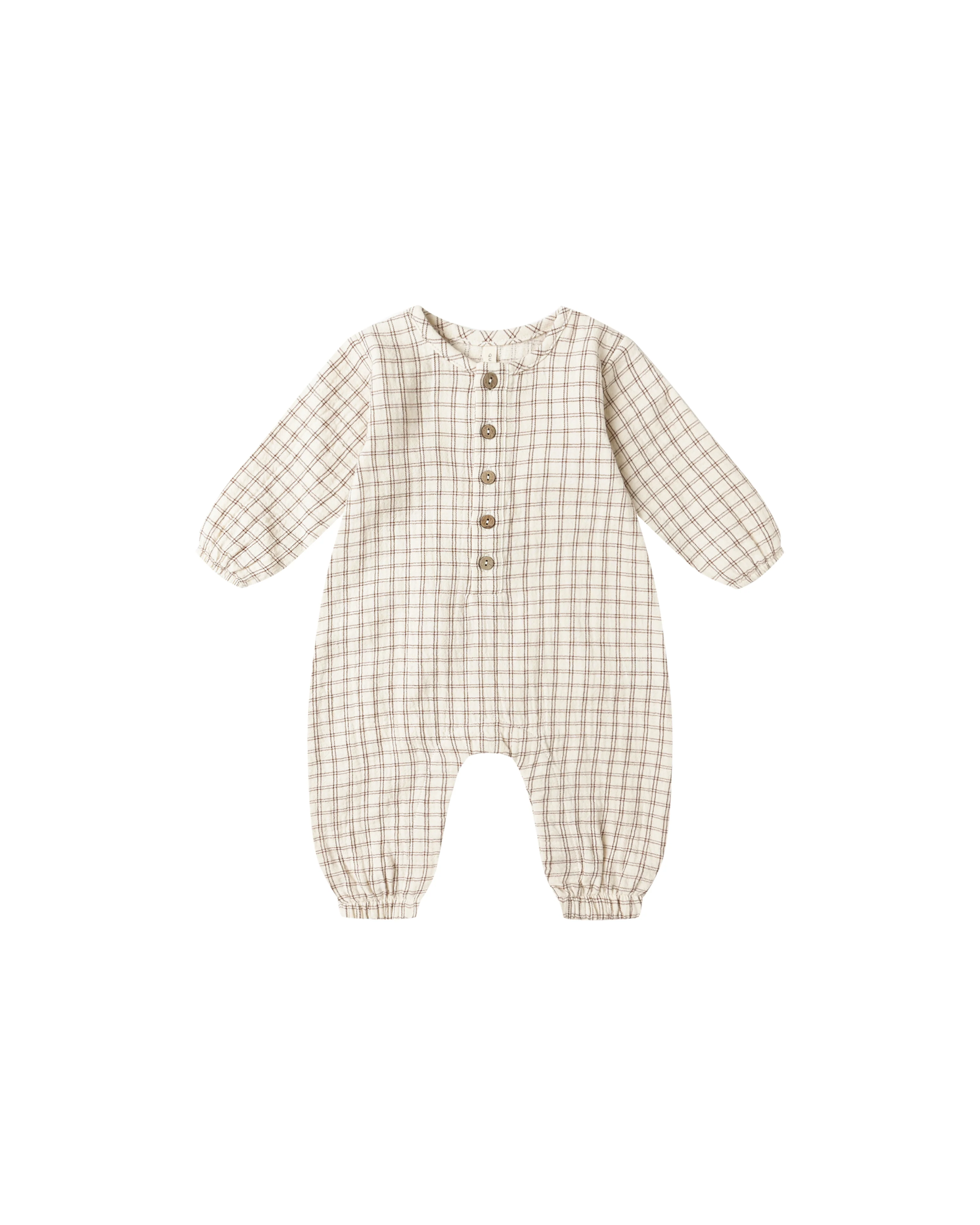 Cedar Check Woven Jumpsuit