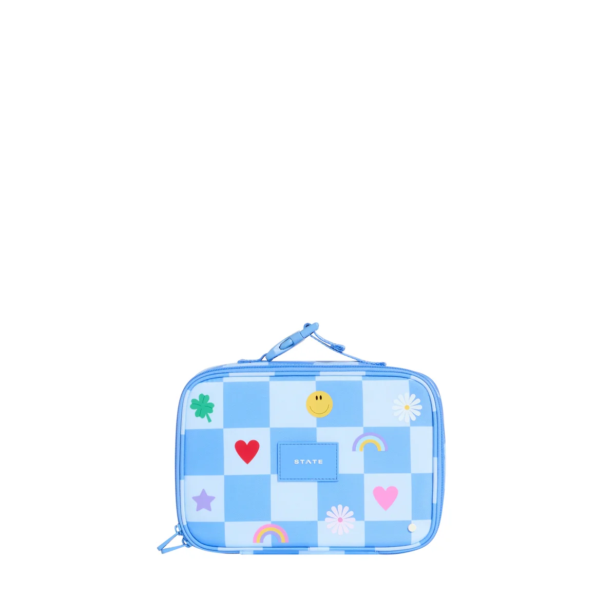 Charms Blue Check Rodgers Lunch box