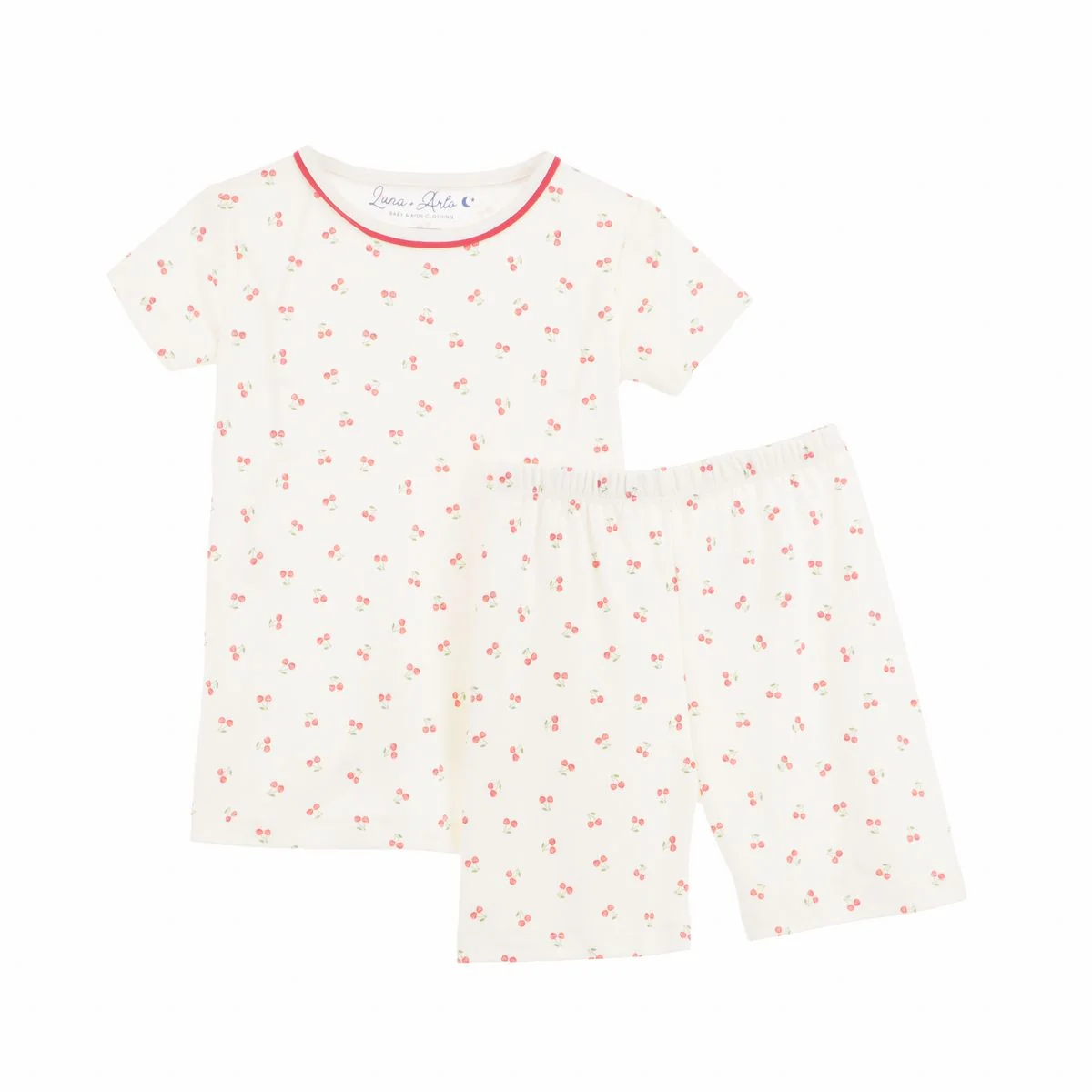 Cherry Grove Ivory Short Pajamas