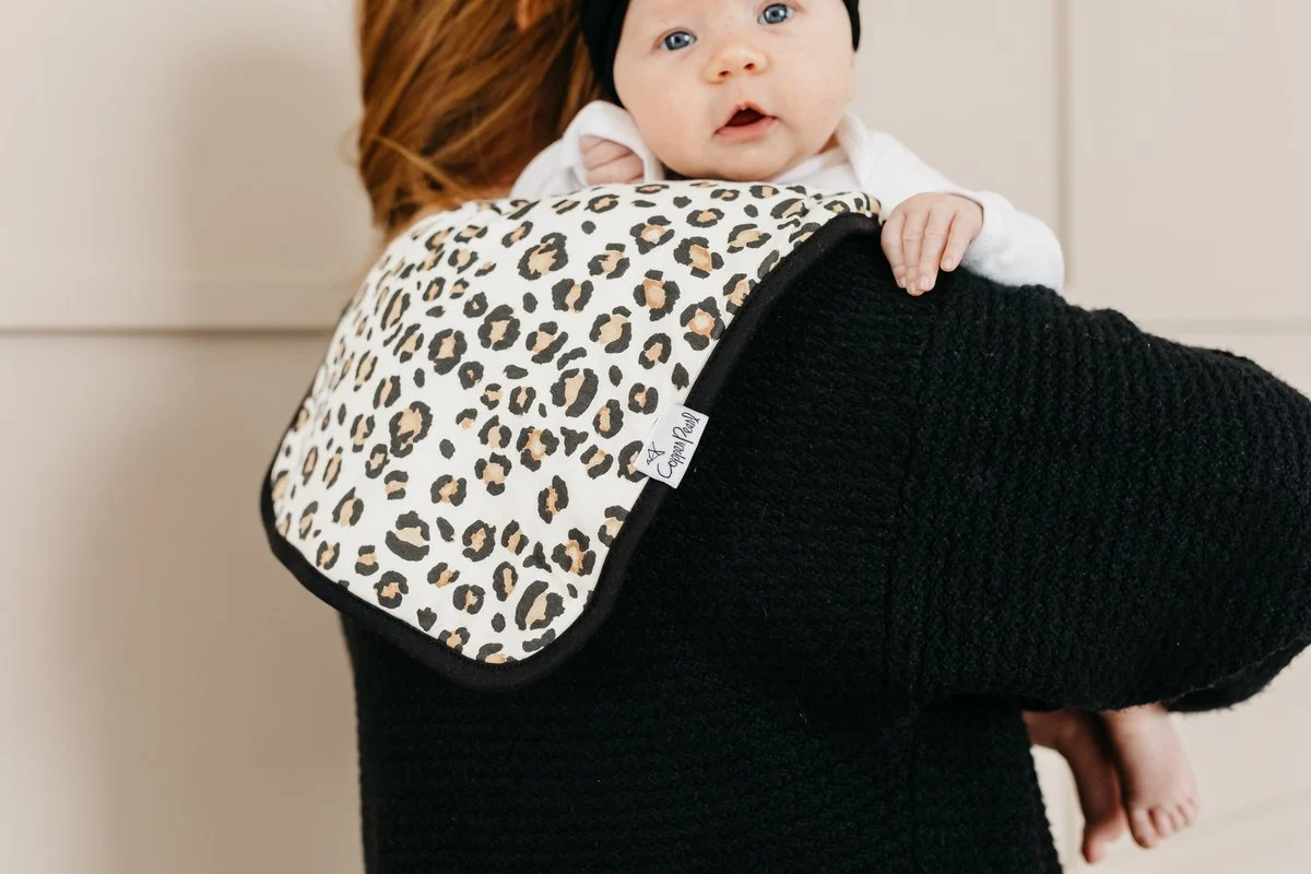 Copper Pearl Burp Cloth Set - Zara - Image 2