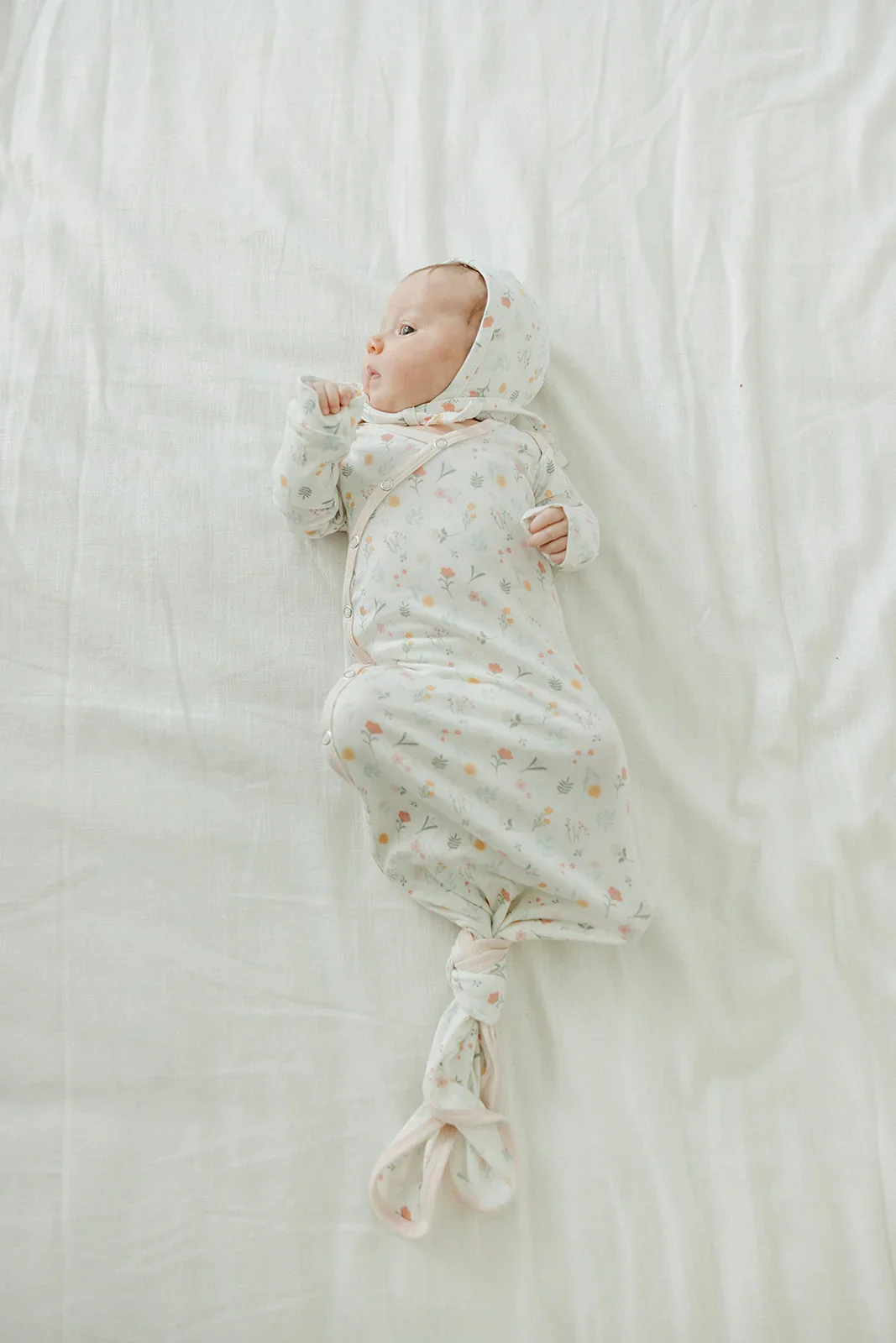 Copper Pearl - Newborn Knotted Gown - Mabel - Image 2