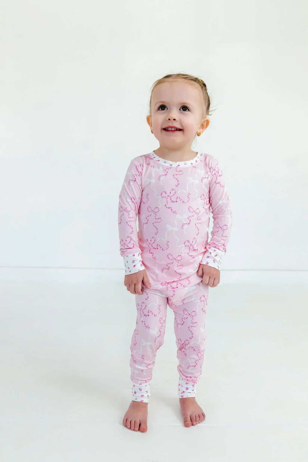 Cora Floral Bows Two Piece Set