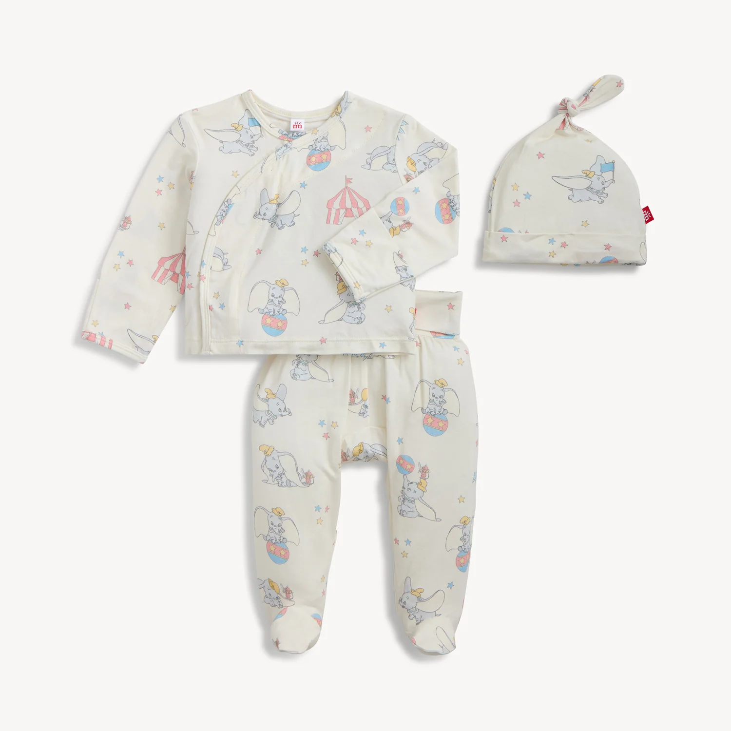 Dumbo Circus Modal Magnetic Kimono Set