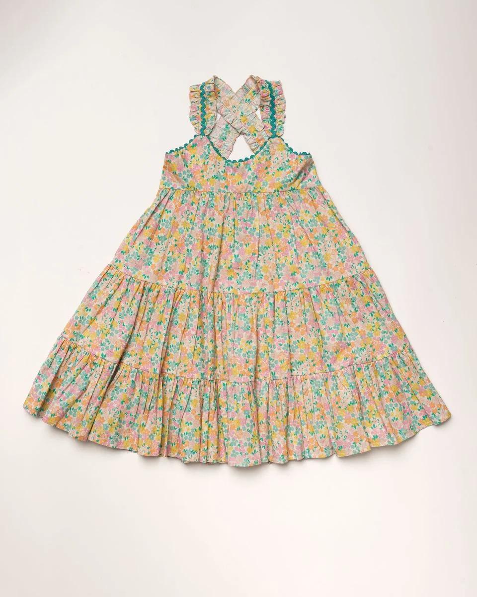 Emma Floral Laura Dress
