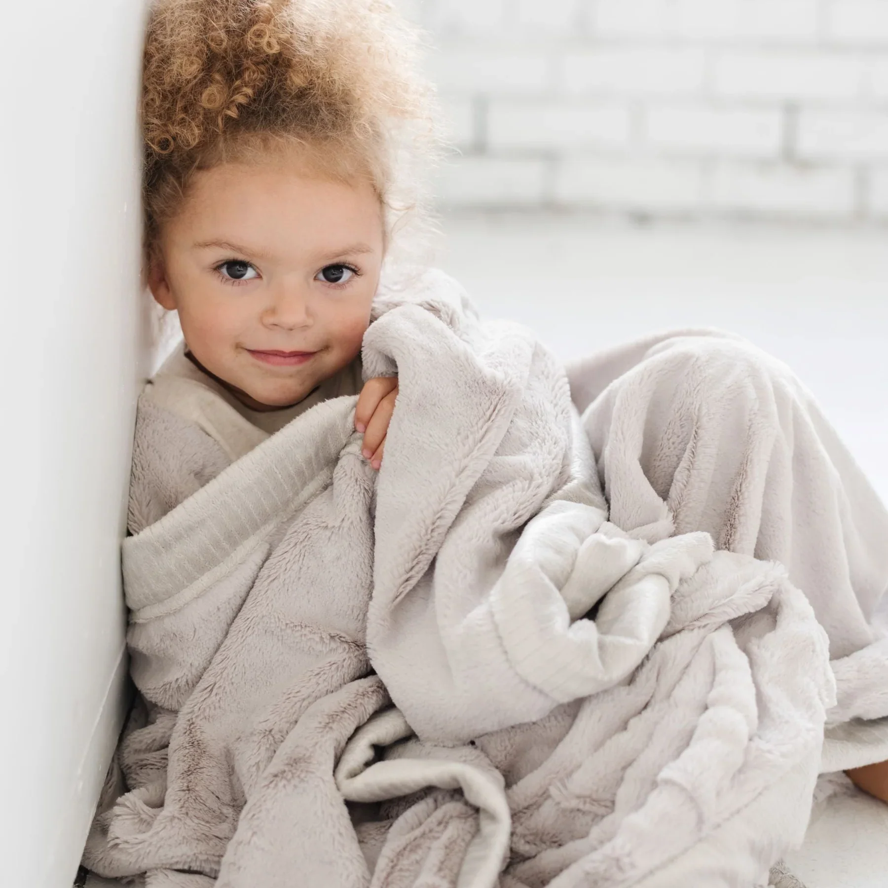 Feather Lush Toddler Blanket