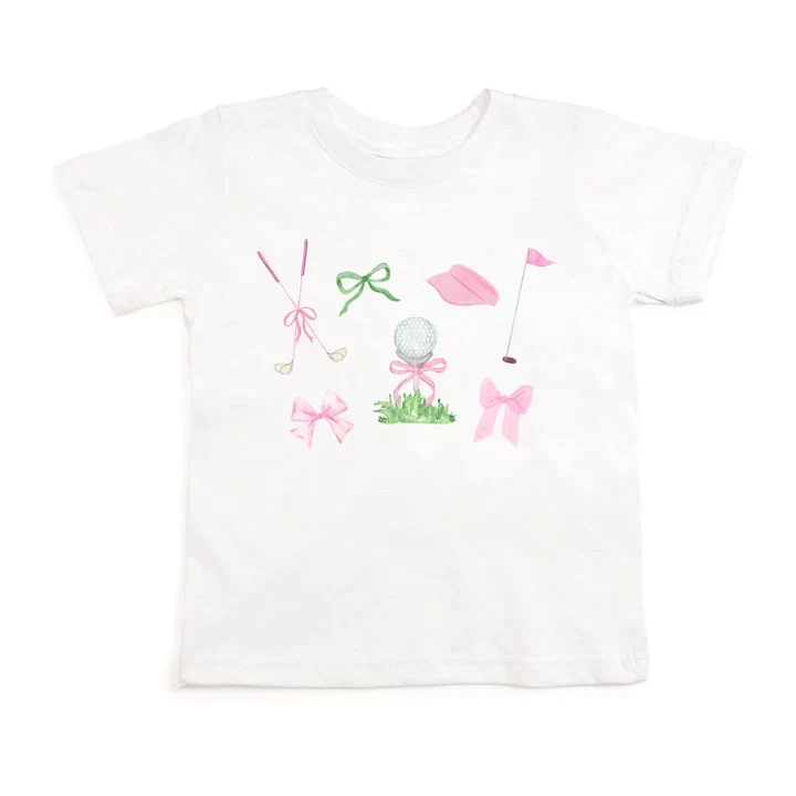 Golf Icon Short Sleeve T-Shirt - White