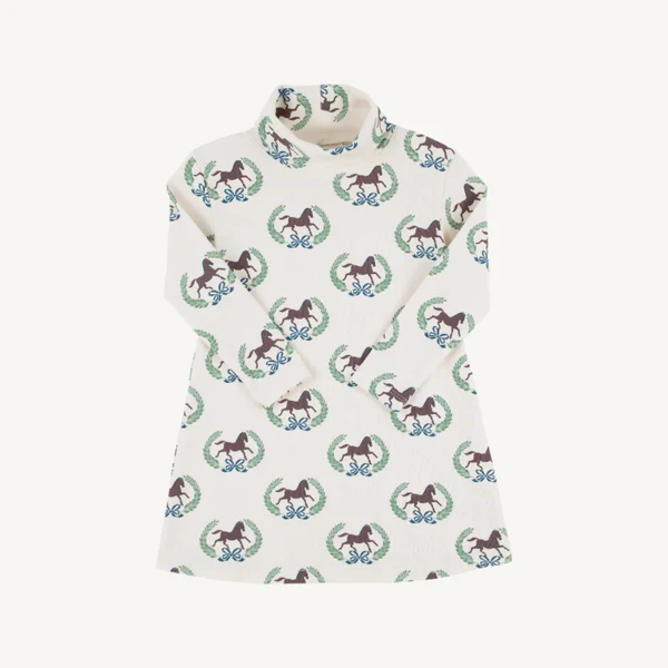 Highland Horses Tatum's Turtleneck Dress