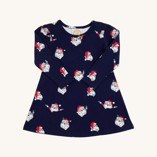 Jolly Old St Nick Long Sleeve Penny's Play Dress