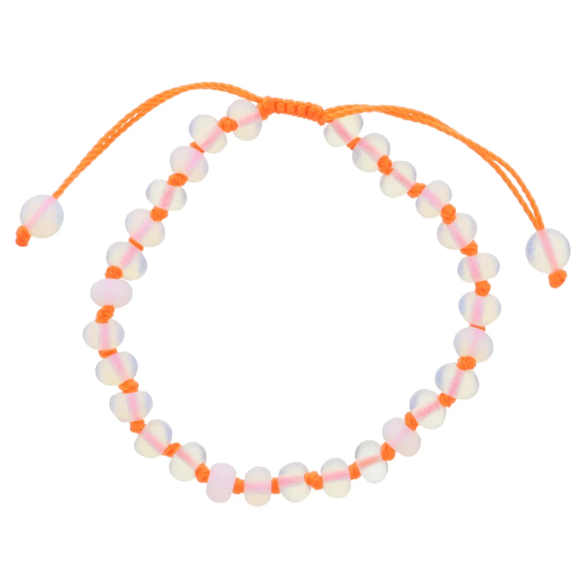 Summer of Fun Knotted Thread & Opalite Beaded Bracelet (multiple colors) - Image 7