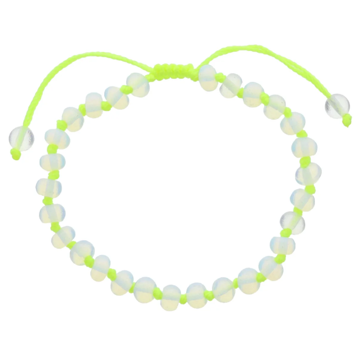Summer of Fun Knotted Thread & Opalite Beaded Bracelet (multiple colors) - Image 8