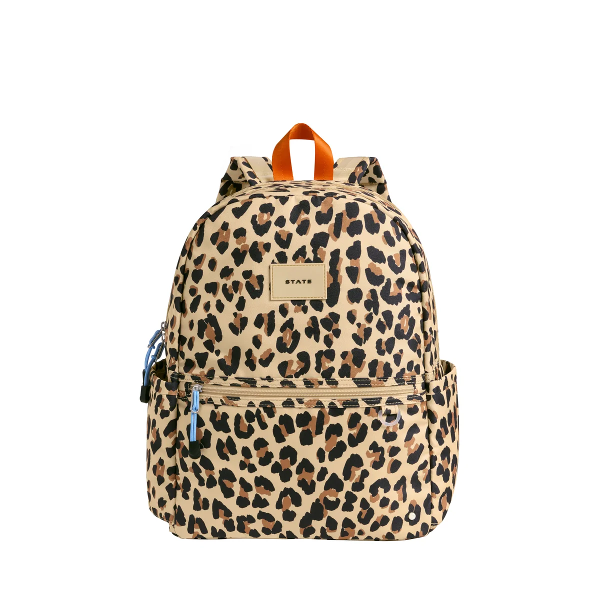 Leopard Kane Double Pocket Backpack