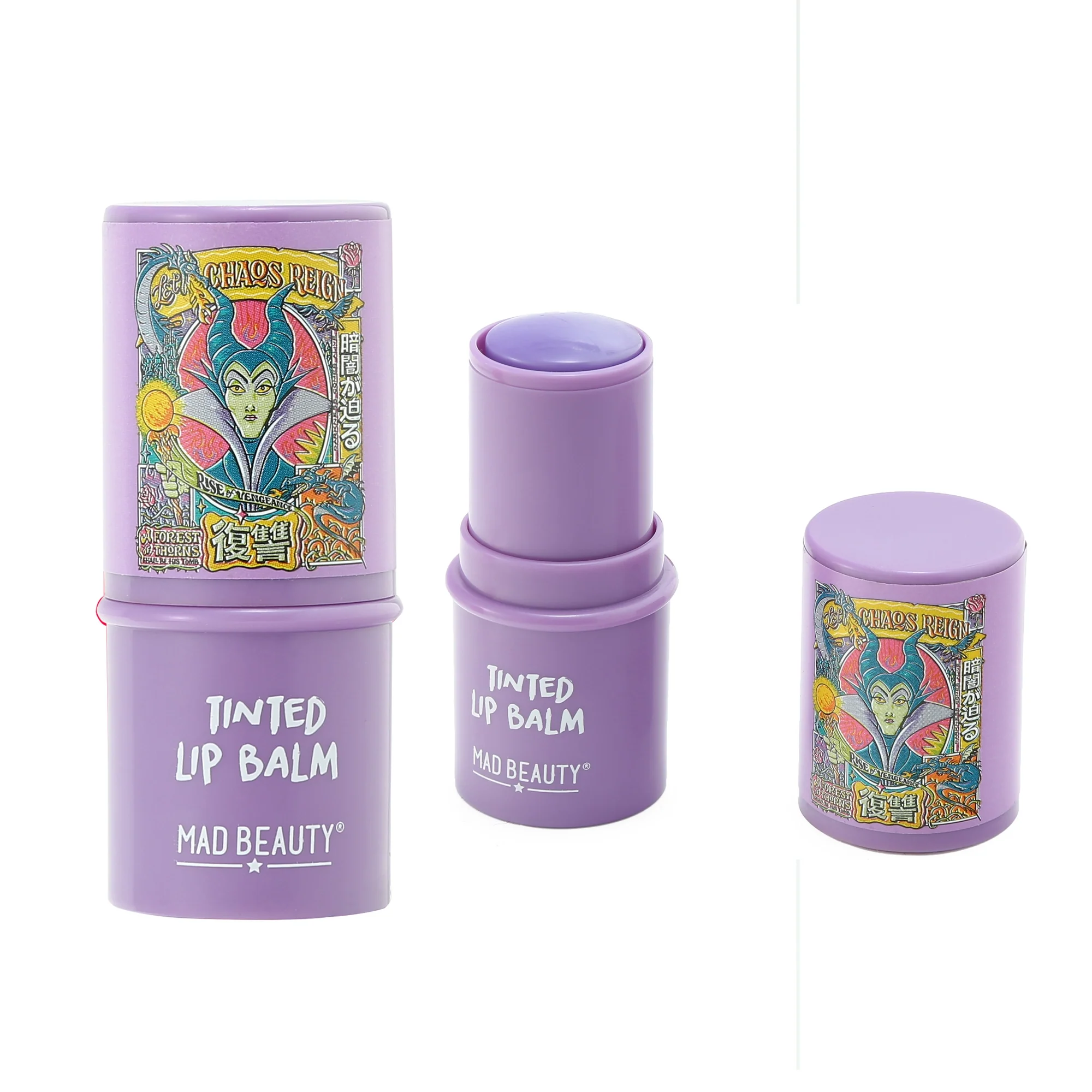 Mad Beauty - Wicked Villains Maleficent Tinted Lip Balm - Image 2