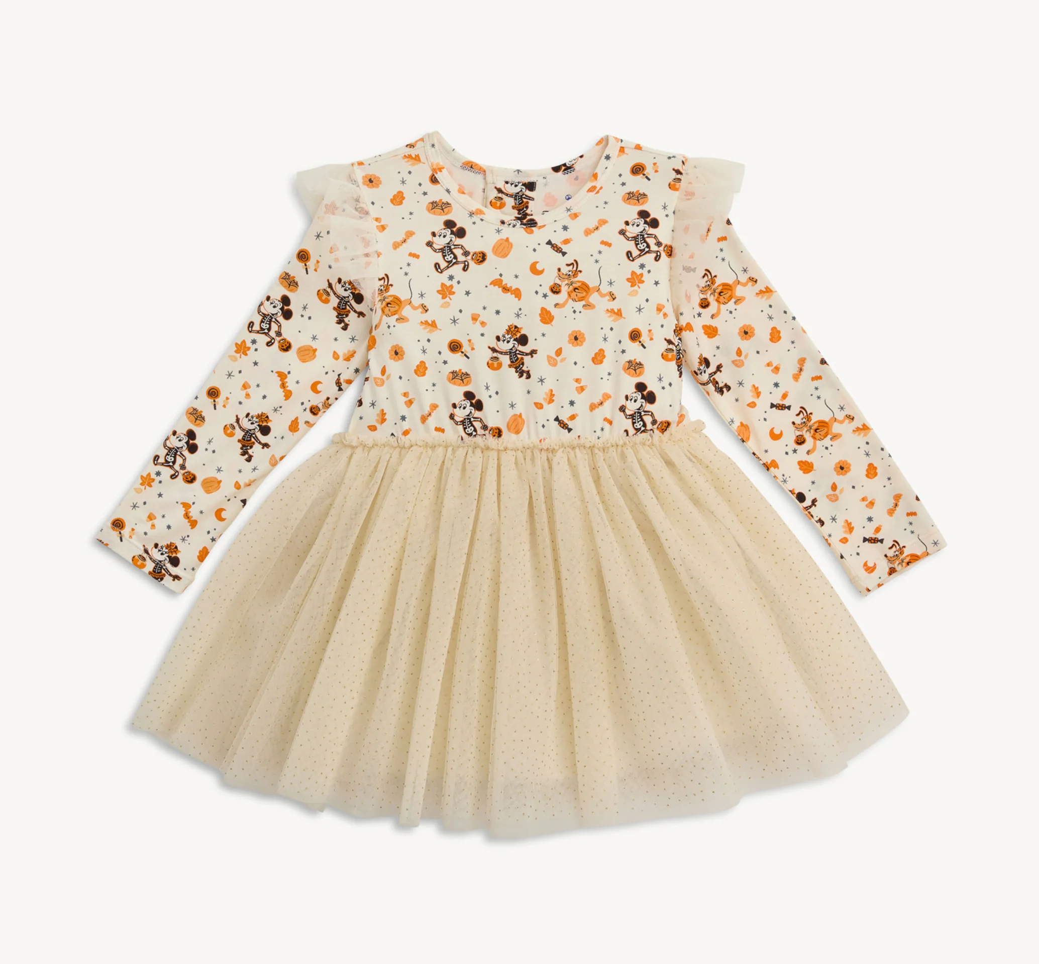 Magnetic Me - Spooky Season Modal Dress w/ Tutu Skirt + Ruffle