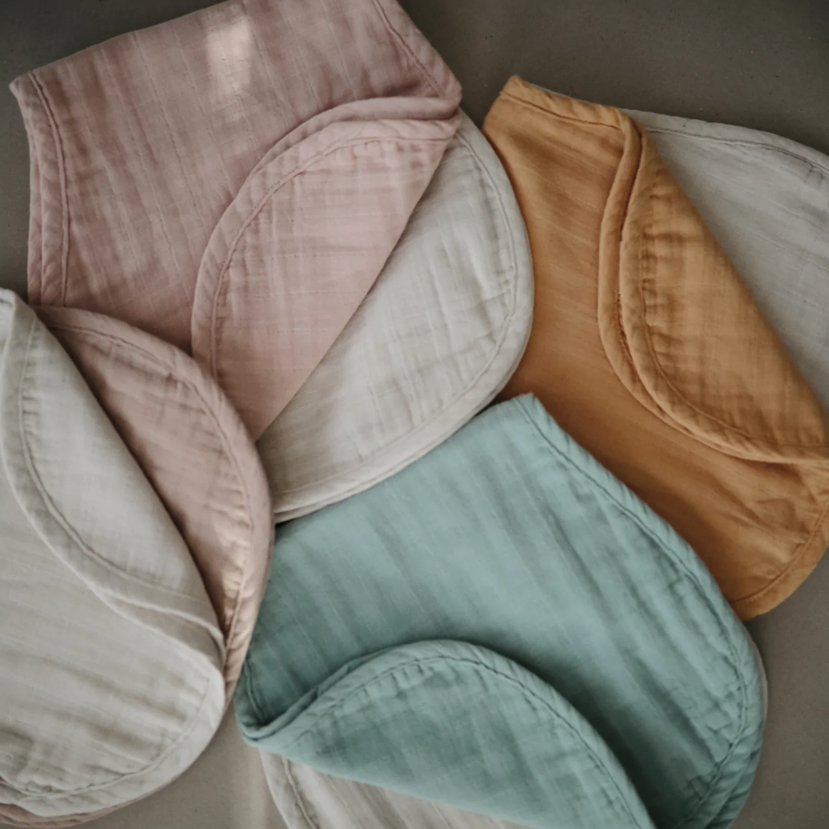 mushie - Burp Cloths