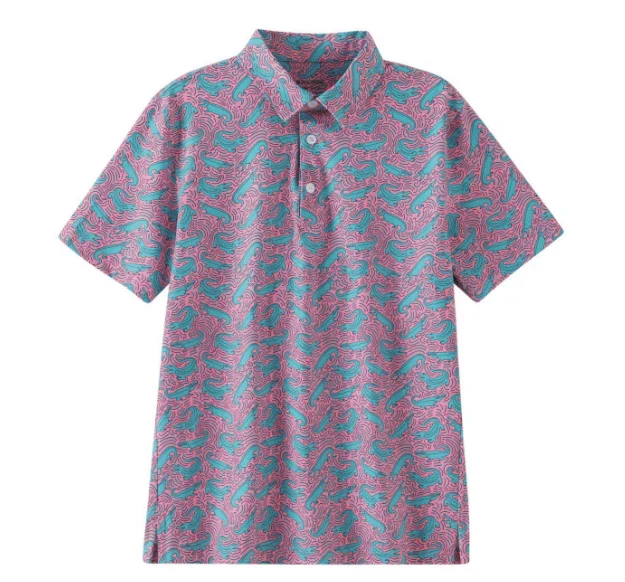 Neon Gators Performance Polo