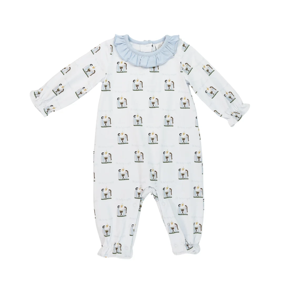 Oh Holy Night Girls Rosie Romper