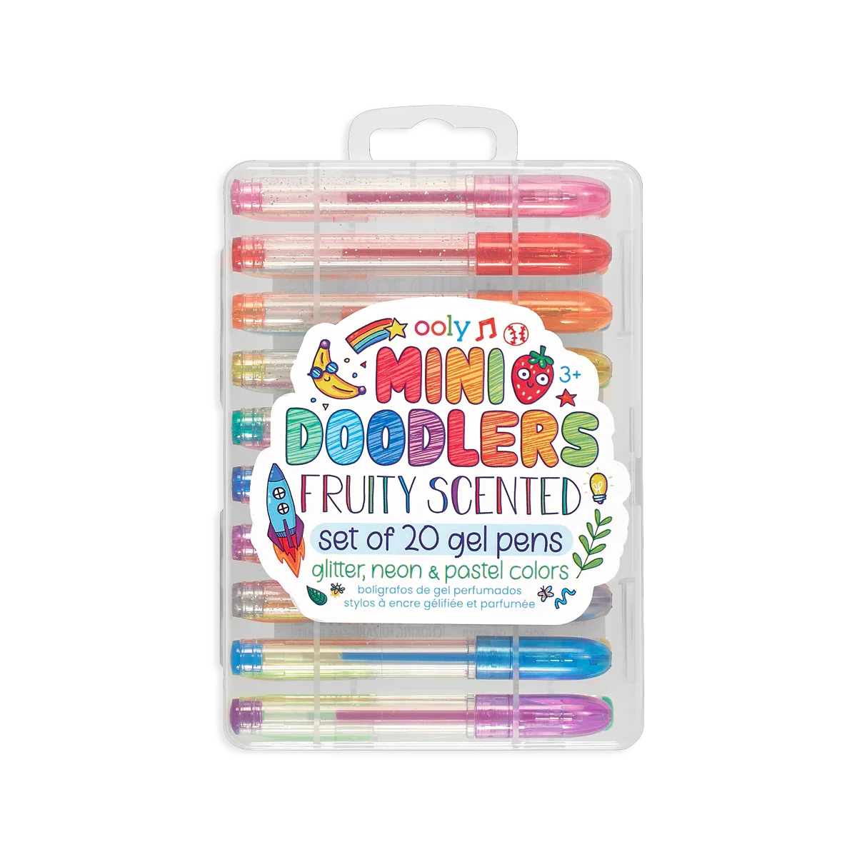 ooly - Mini Doodlers Scented Gel Pens - Set of 20