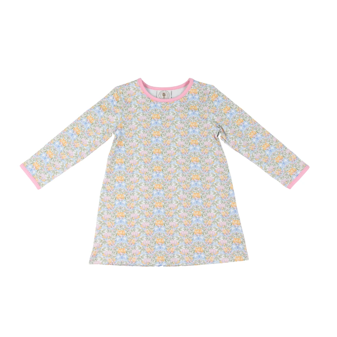 Pumpkin Patch Prep Susie Swing Longsleeve Dress