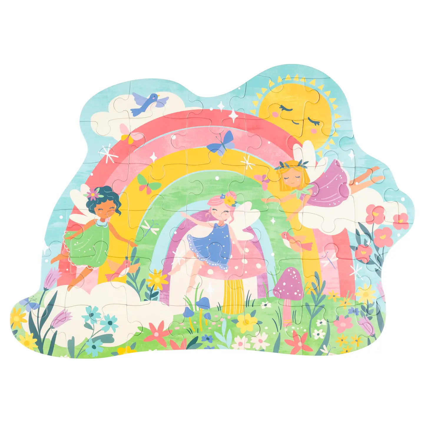 Rainbow Shaped Jigsaw Puzzle - Image 2