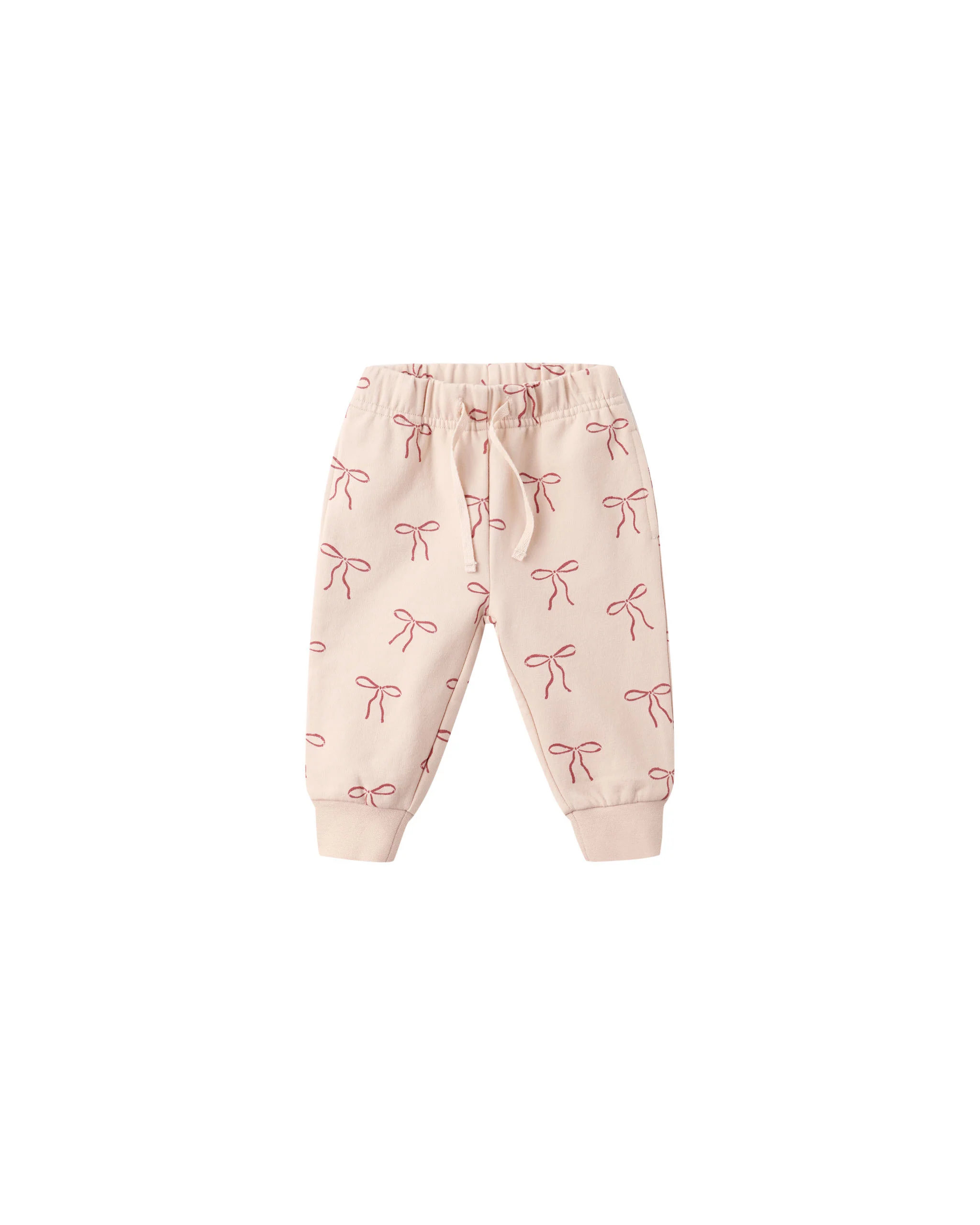 Red Bows Relaxed Fleece Sweatpant