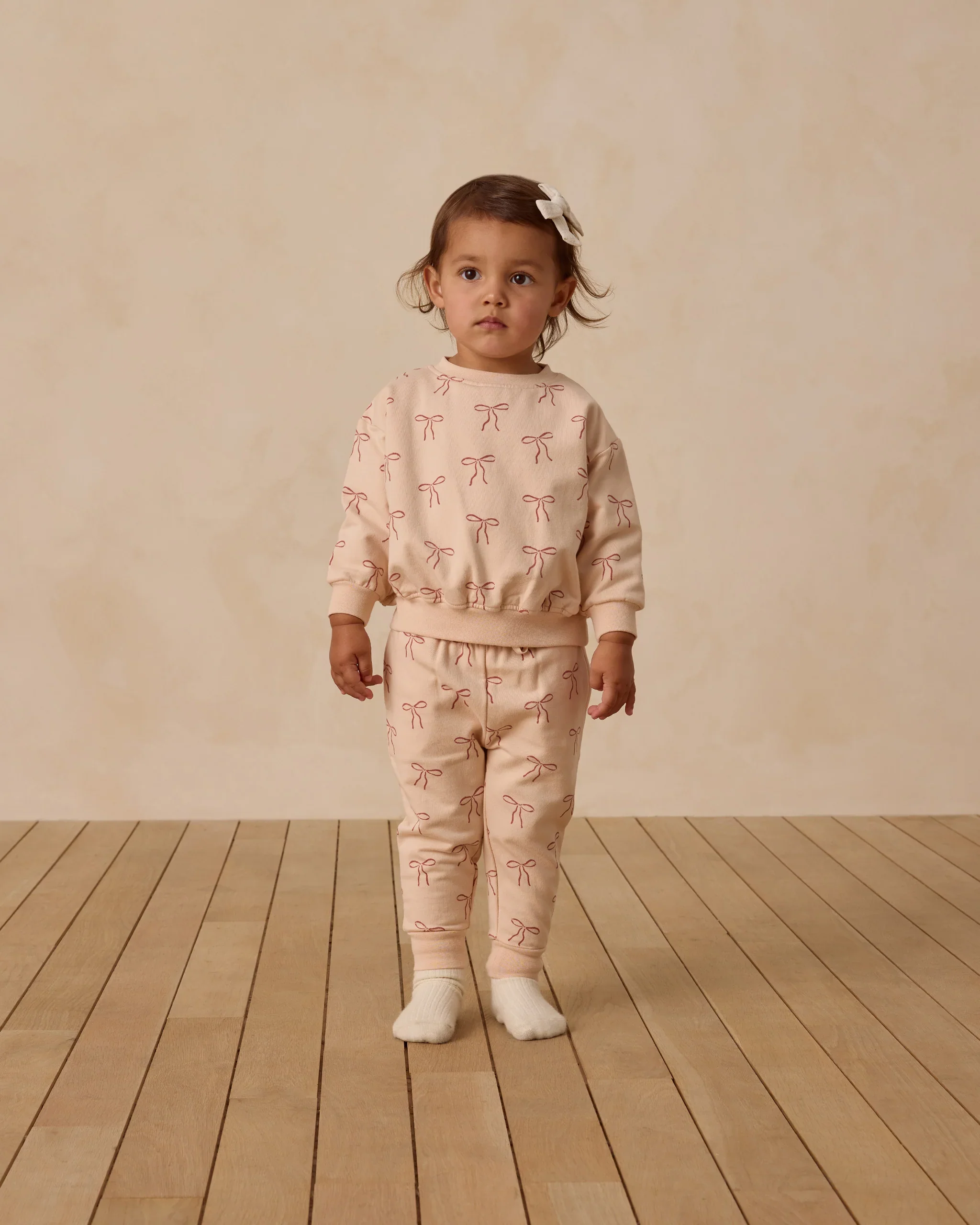 Red Bows Relaxed Fleece Sweatshirt - Image 2