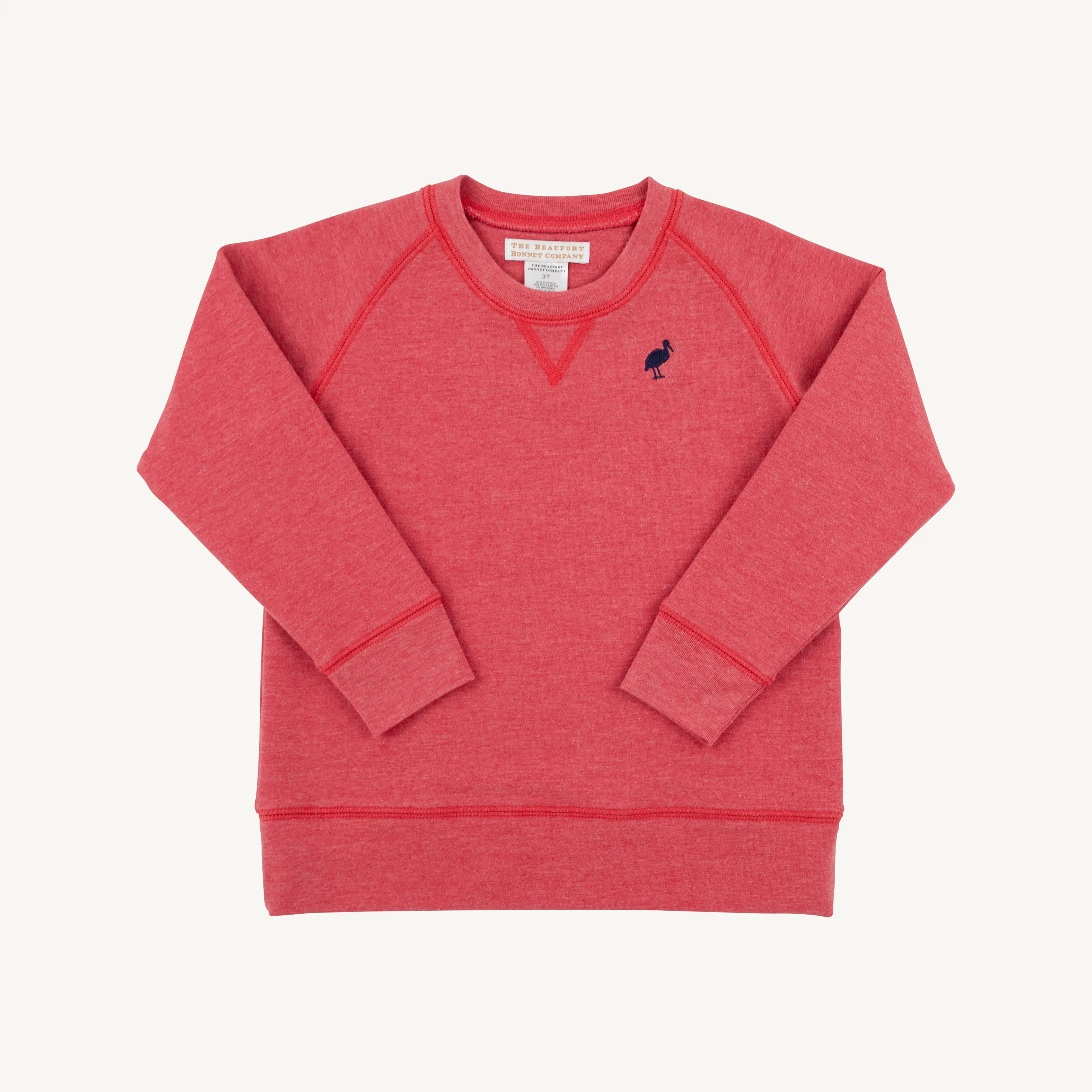 Richmond Red (Heathered) Cassidy Comfy Crewneck- Heathered