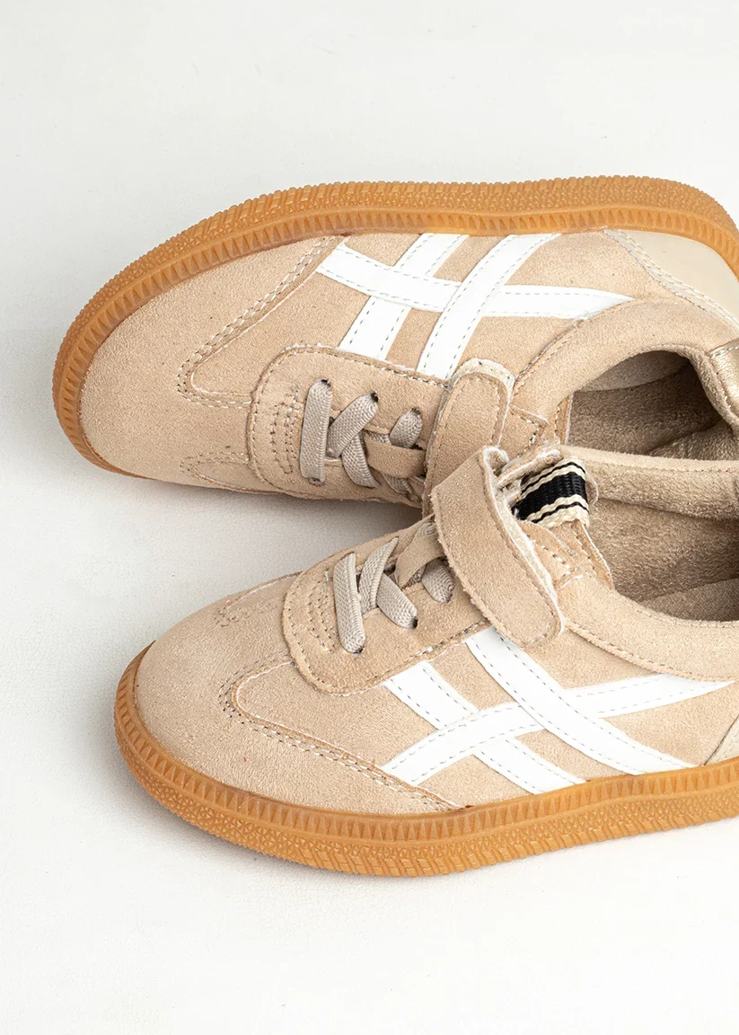 Sasha Mini in Nude Suede