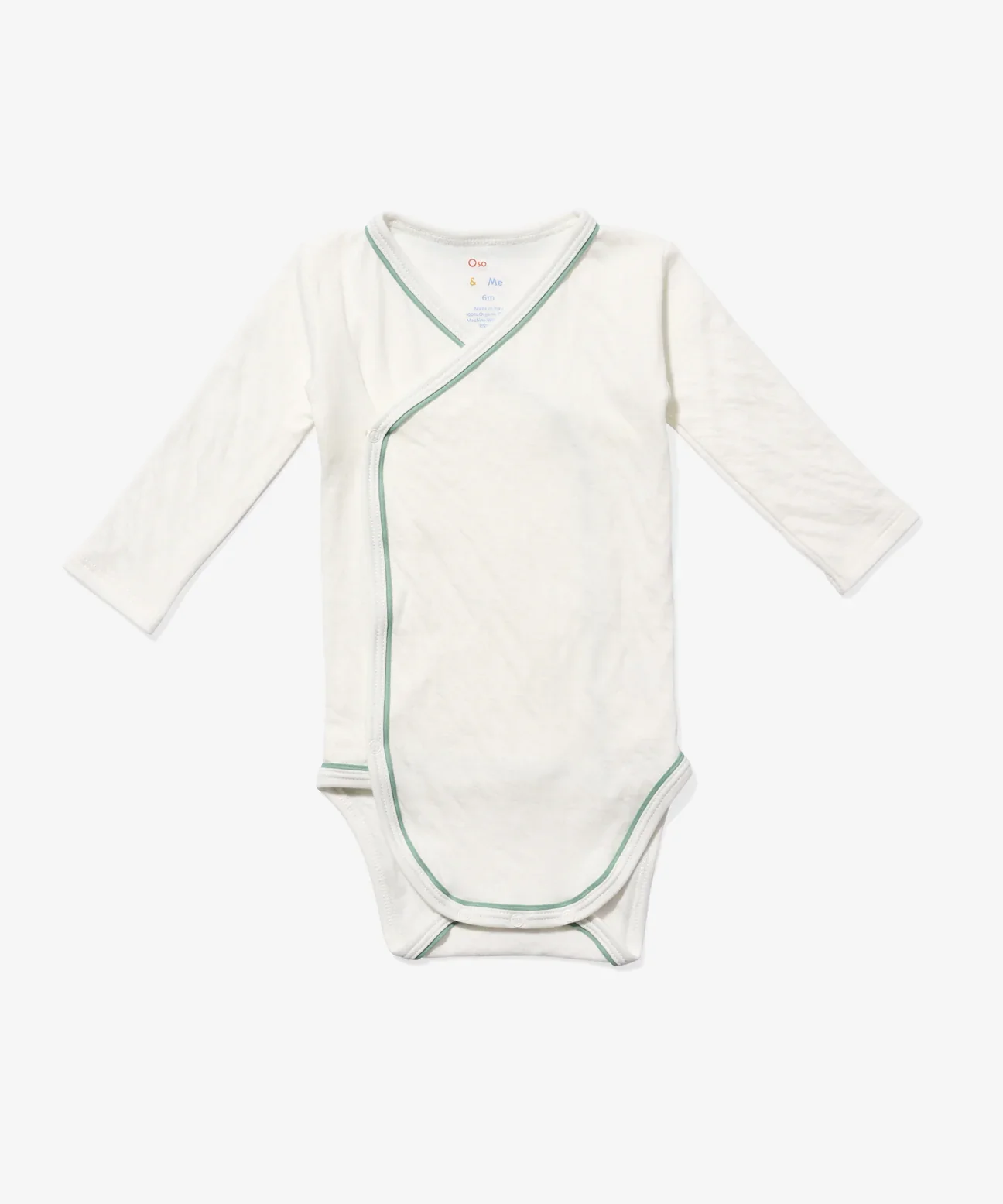 Seafoam Piping Crossbody One-piece