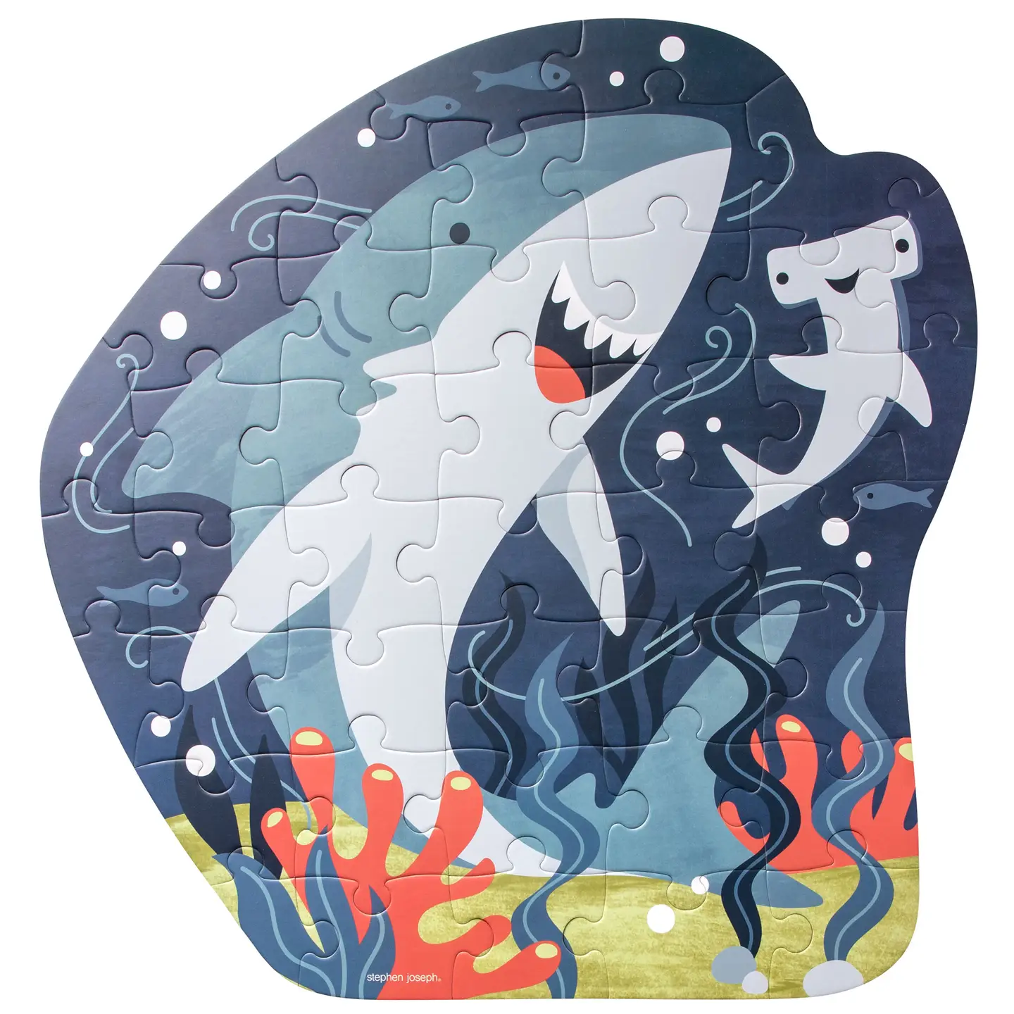 Shark Shaped Jigsaw Puzzle - Image 2