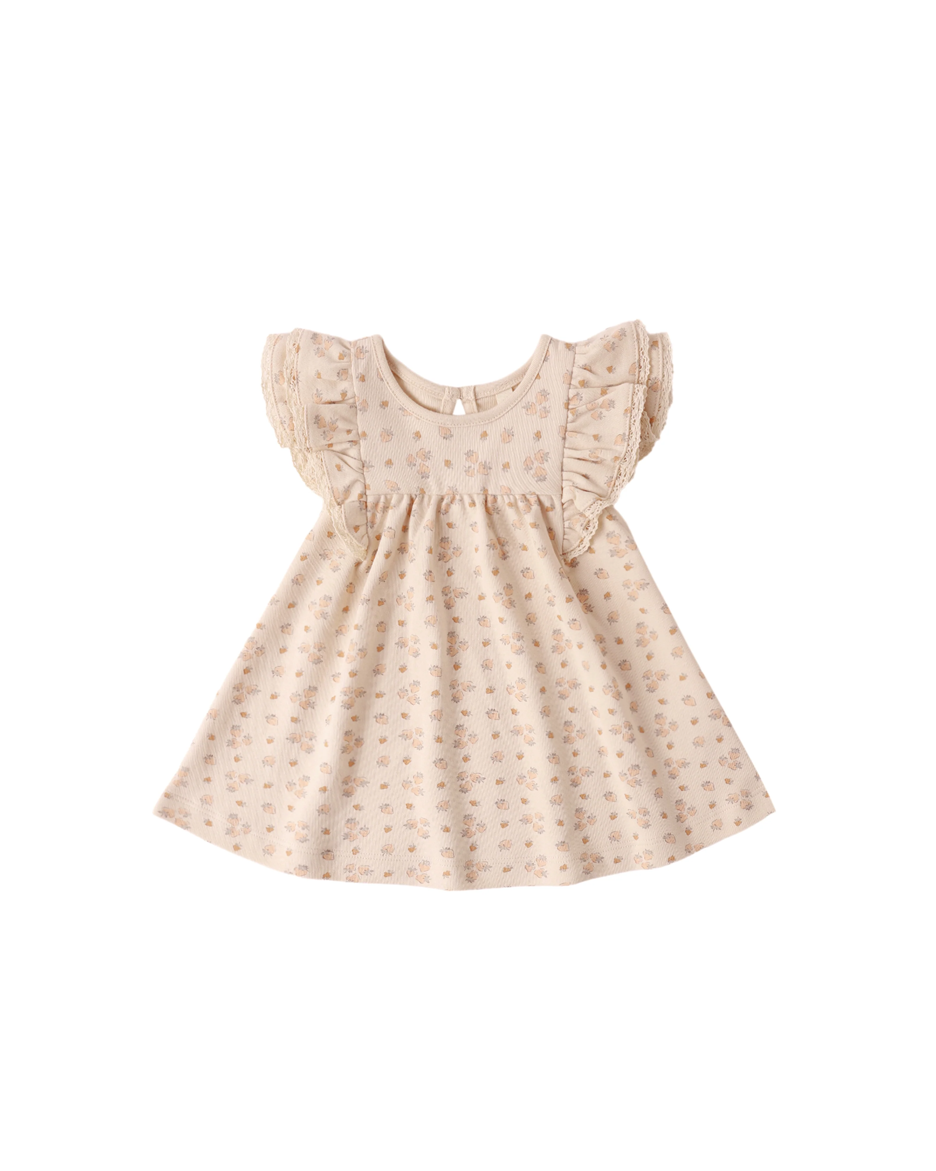 Strawberries Flutter Dress