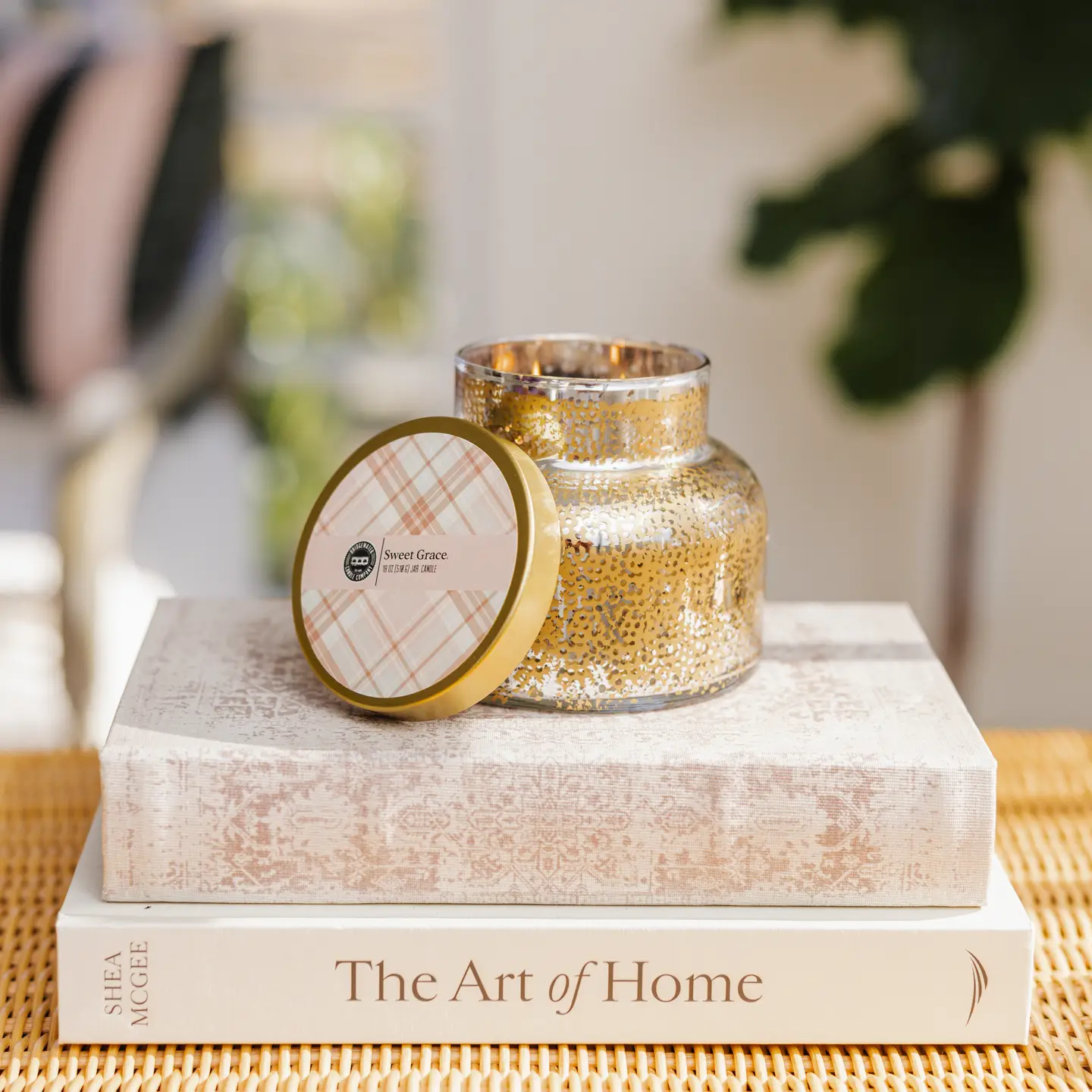 Sweet Grace Mercury Jar Candle - Image 2