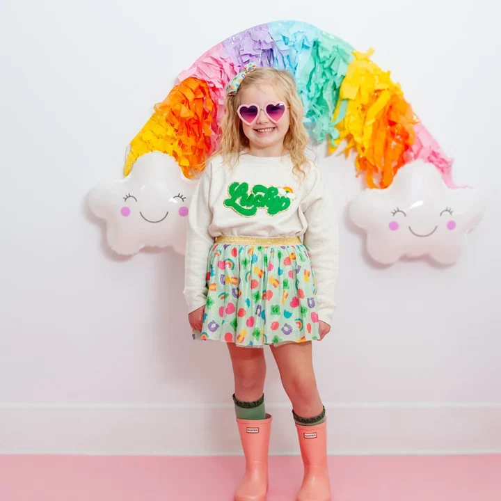 Sweet Wink - Lucky Charm St. Patrick's Day Tutu - Image 3