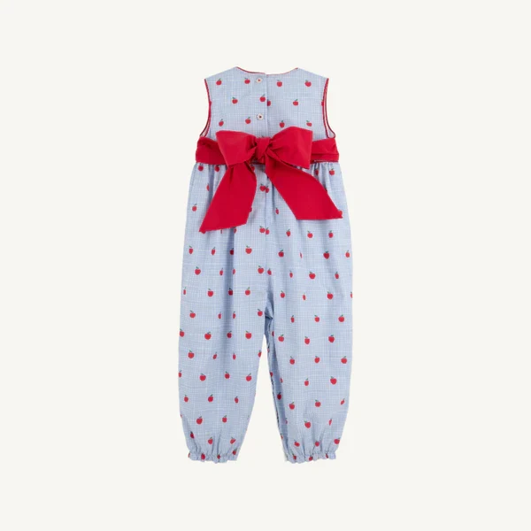 The Beaufort Bonnet Company - Sleeveless Rebecca Romper Apple of My Eye - Image 2