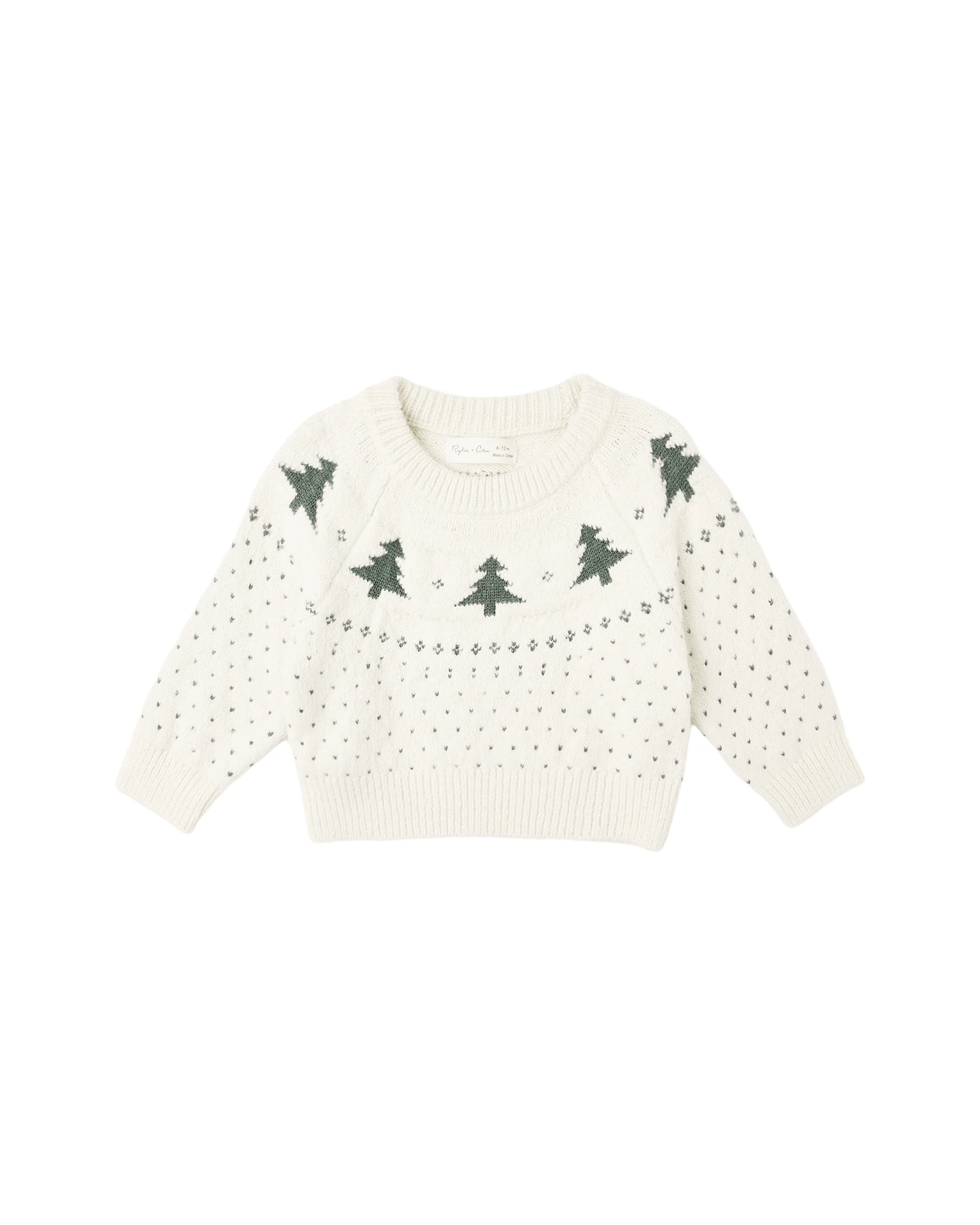 Trees Fair Isle Sweater