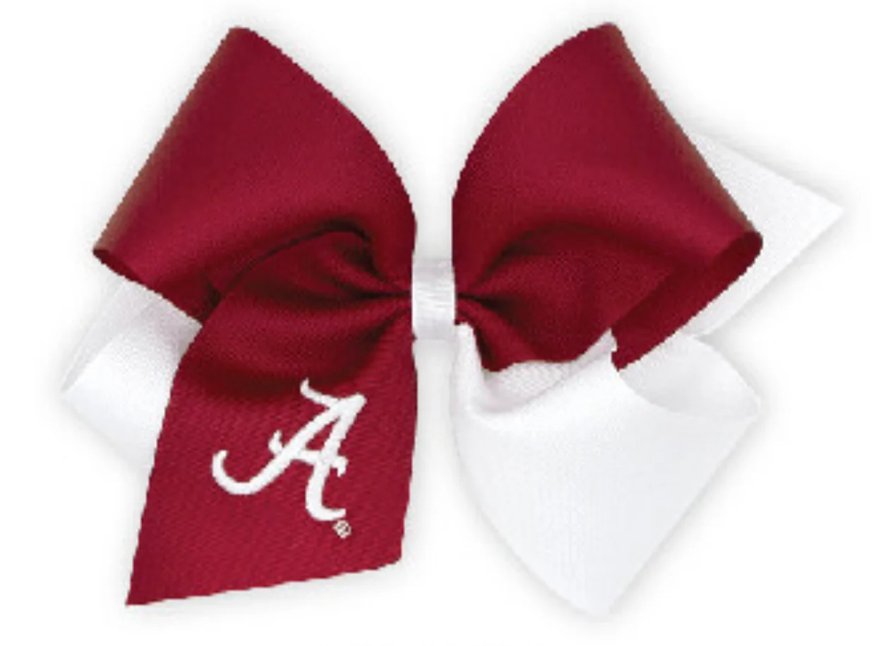 Wee Ones - Embroidered Team Bow (multiple options) - Image 3