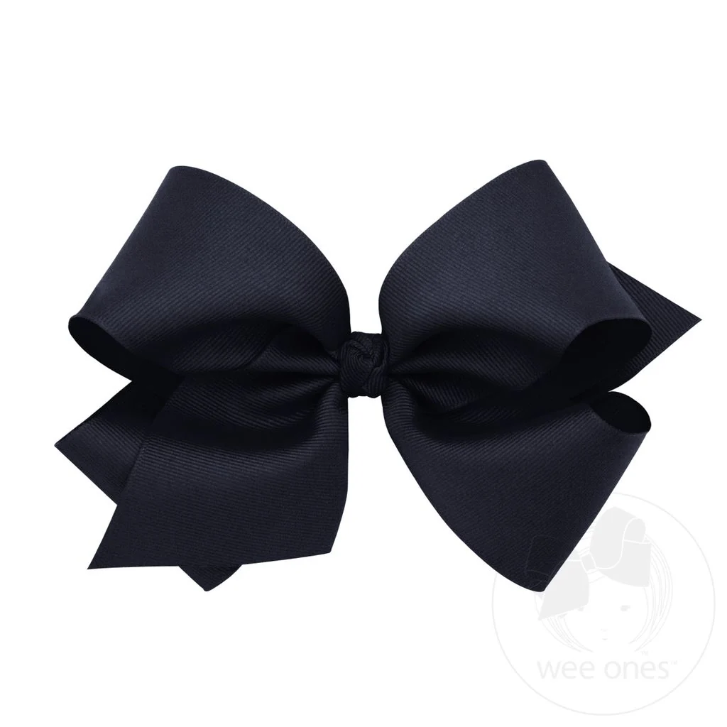 King Classic Grossgrain Hair Bow (Knot Wrap) - Image 26