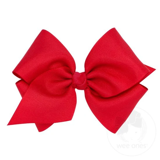 Mini King Classic Grosgrain Hair Bow (Knot Wrap) - Image 11