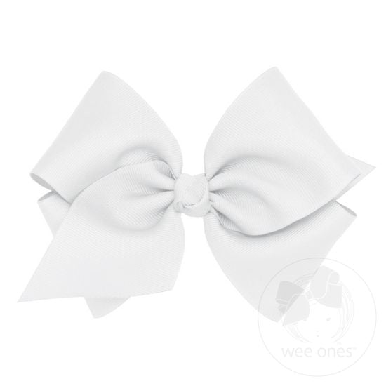 Mini King Classic Grosgrain Hair Bow (Knot Wrap) - Image 13
