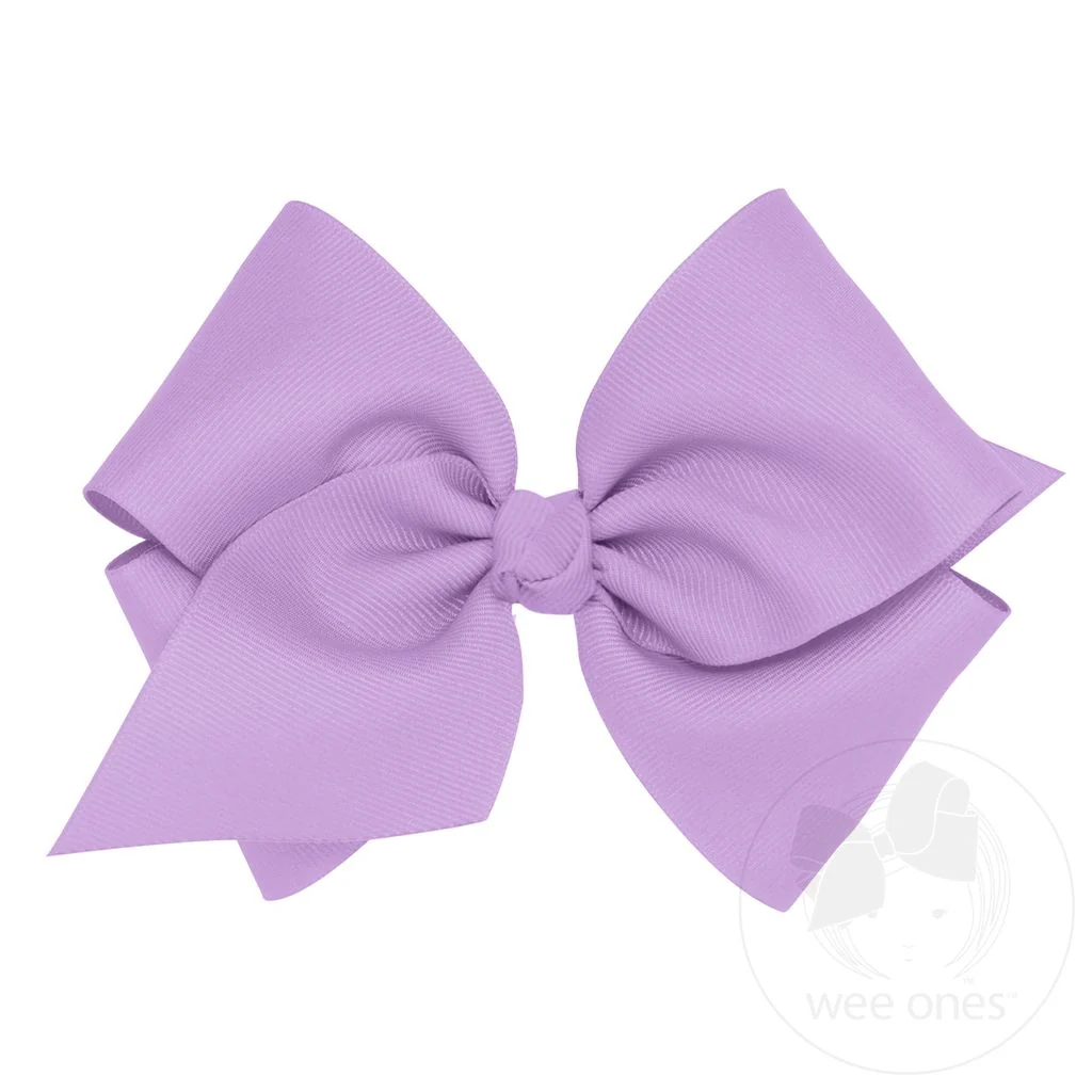 Mini King Classic Grosgrain Hair Bow (Knot Wrap) - Image 14