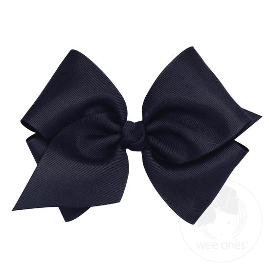 Mini King Classic Grosgrain Hair Bow (Knot Wrap) - Image 9