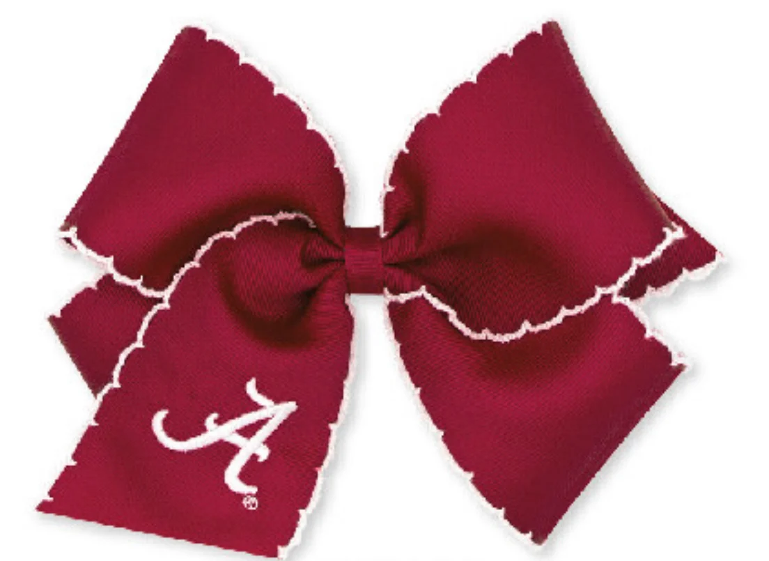 Wee Ones - Moon Stitch Team Bow (multiple options) - Image 4