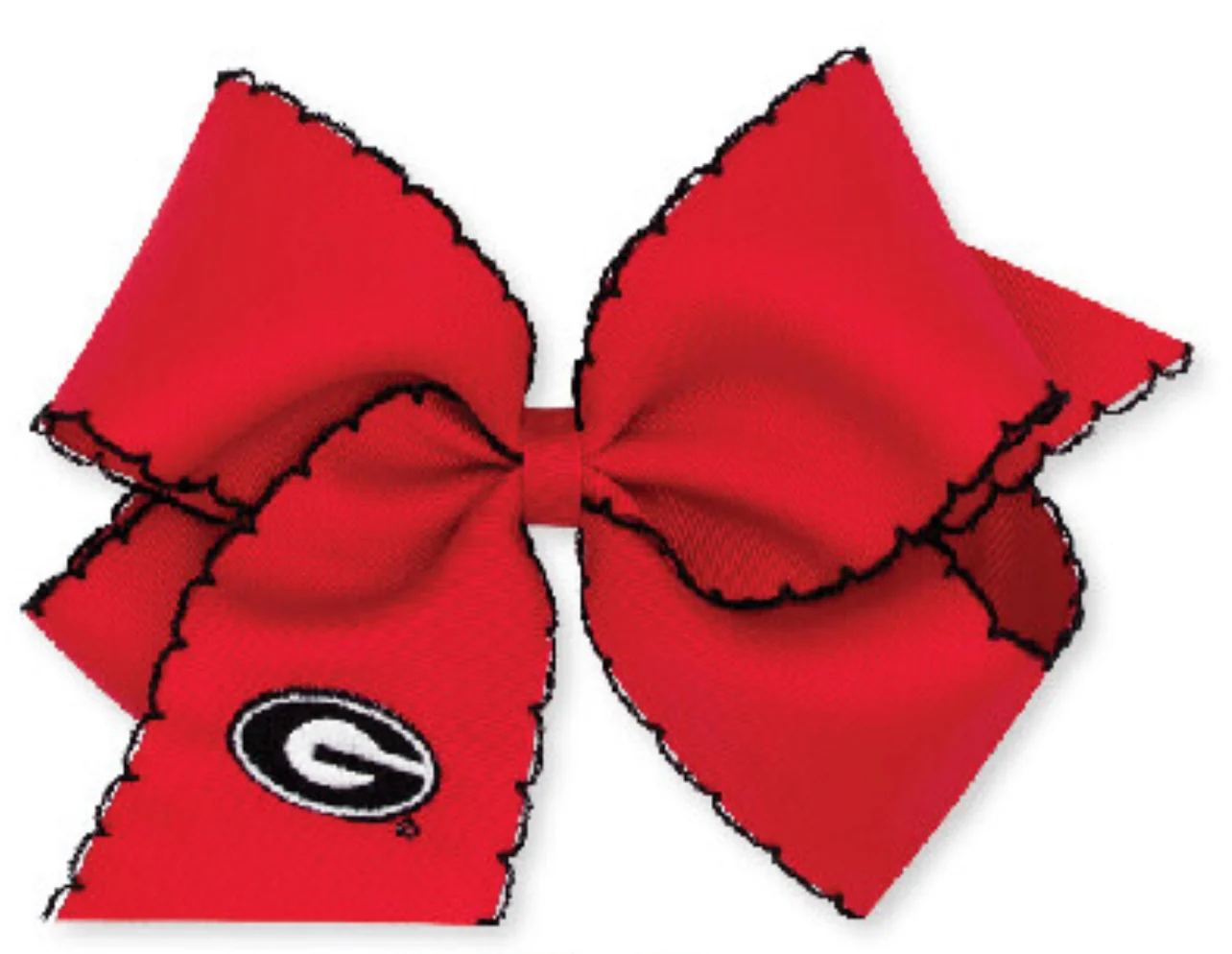 Wee Ones - Moon Stitch Team Bow (multiple options) - Image 8