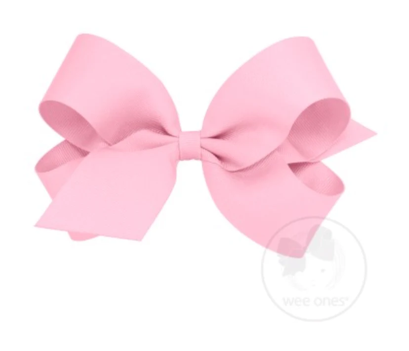 Wee Ones - Large Classic Grosgrain Hair Bow (Plain Wrap) - Image 8