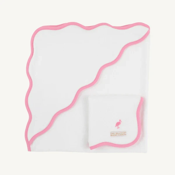 Worth Avenue White with Hamptons Hot Pink Rub a Dub Gift Set