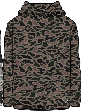Youth Bendita Camo Performance Hoodie